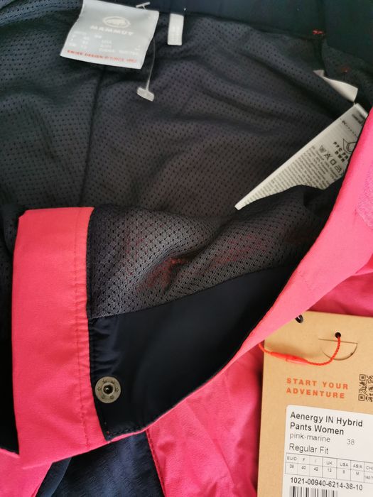 Pantaloni noi Mammut Aenergy Hybrid S-M damă ski touring