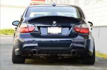 Difuzor prelungire spoiler bara spate BMW Seria 3 E 90 E 91 355i