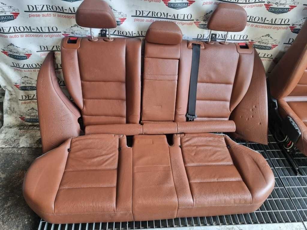 Interior crem piele complet Mercedes-Benz W204 C-Class Break