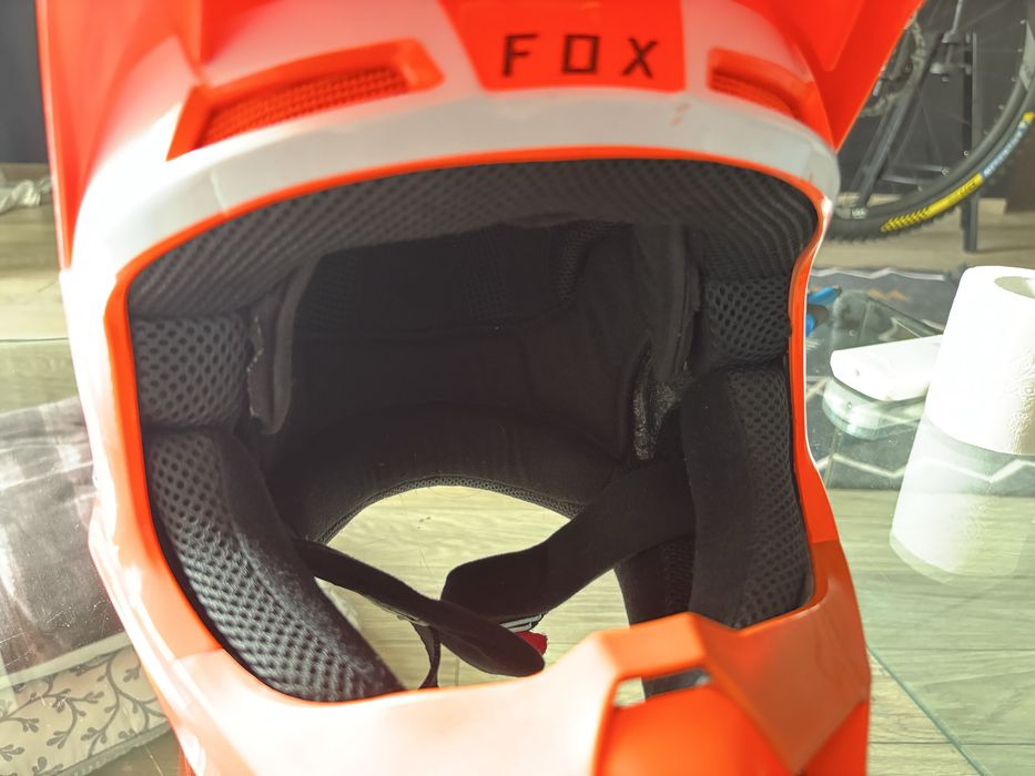 Casca full face FOX V1 + ochelari 100%