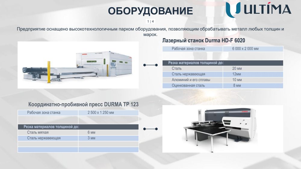 Ultima Комплексная металлообработка!!