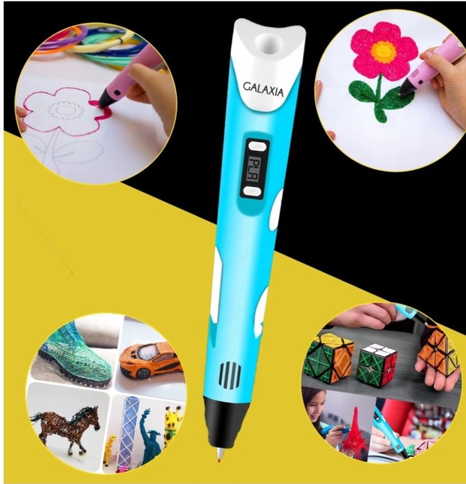 Vand 2 seturi de creioane 3D Galaxia