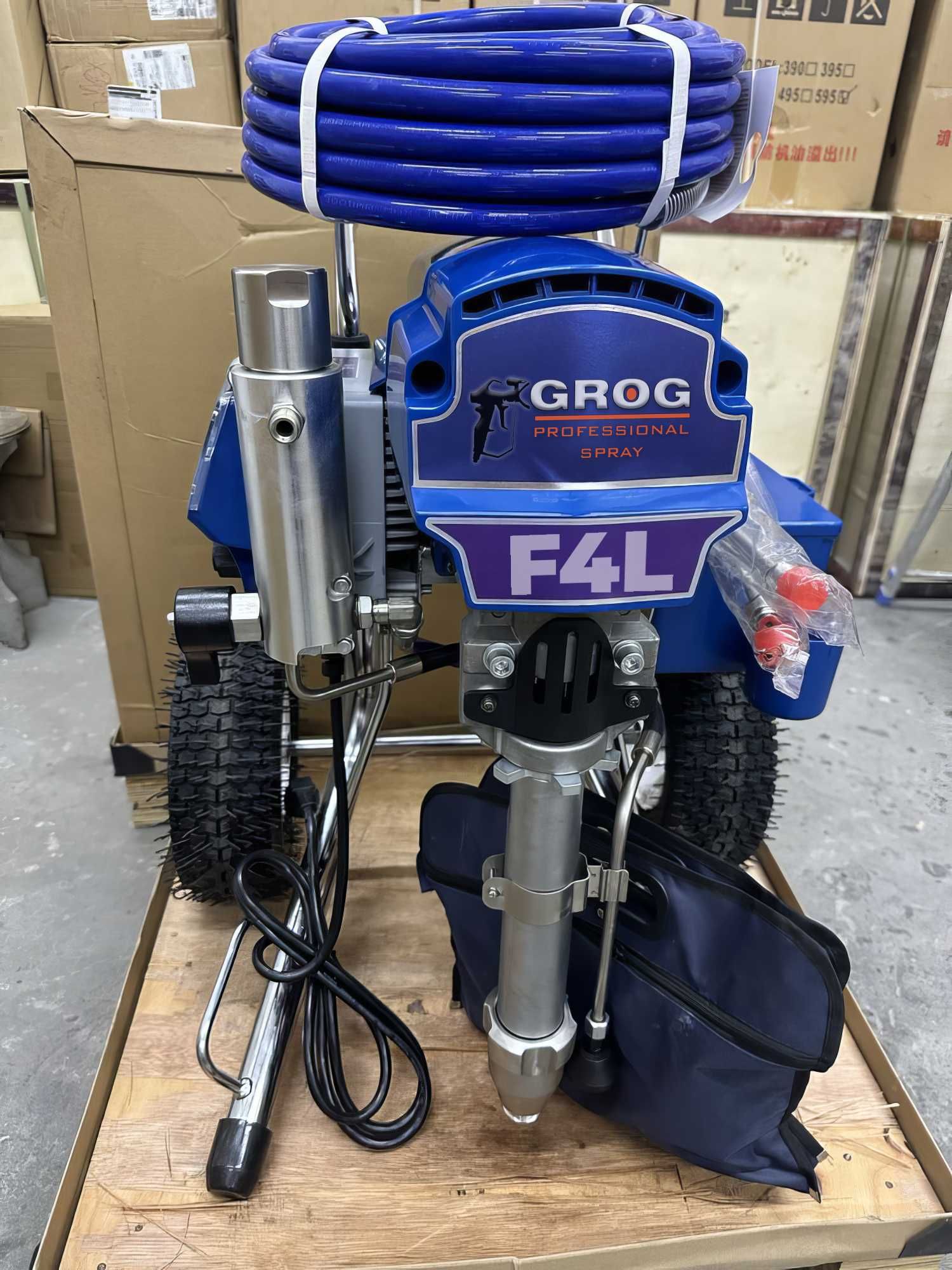 GROG F4L - 3800 W, 6 l/min Airless Пулверизатор, Wagner, Graco.