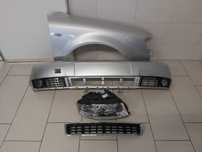 Pachet Bara+Grila+Far+Aripa Fata Dreapta Audi A4 B6 An 00-04 LY7W-Gri