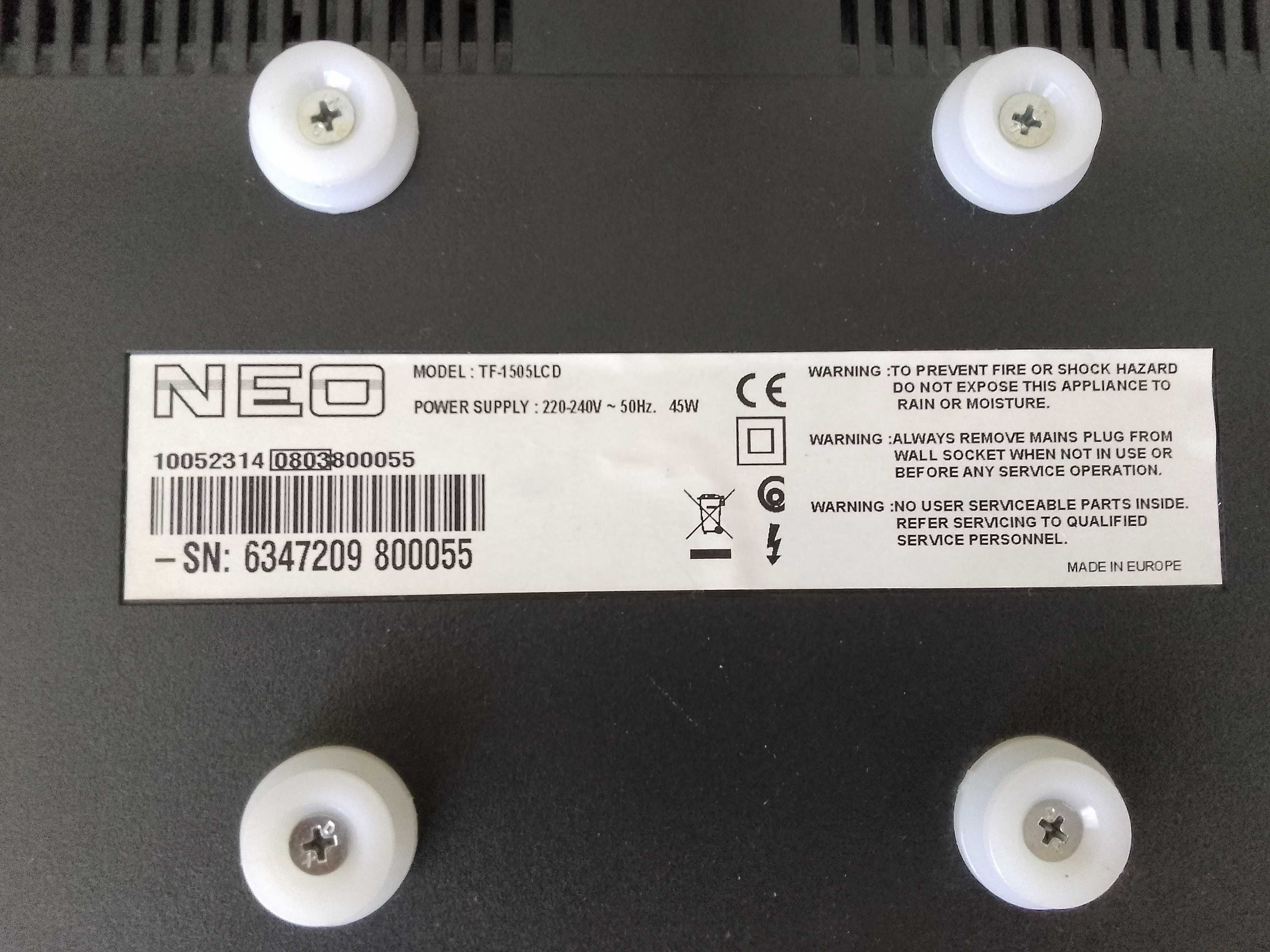 Телевизор/монитор NEO TF450LCD 14" като нов