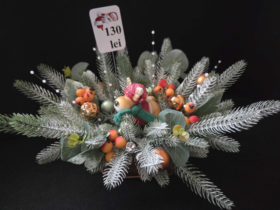 Aranjamente de masa si decoratiuni de Craciun