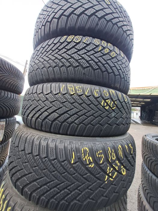 4 anvelope iarna 185/60r15 Continental Montaj Gratuit