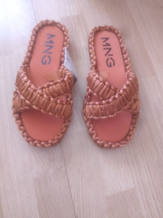 Papuci damă Mango Ediție limitată