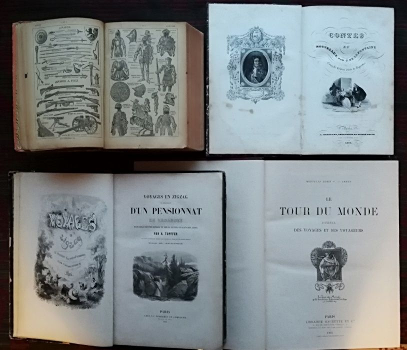Антикварни книги и списания на френски език -(обновени)