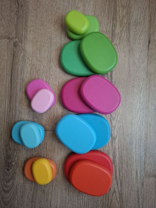 Set jucării lemn Lidl - plăcuțe