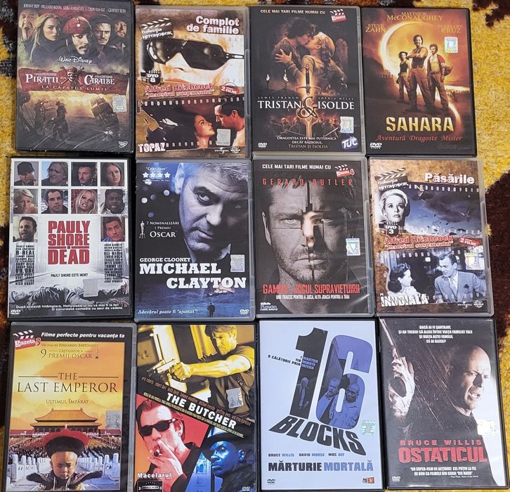 Vând filme format DVD