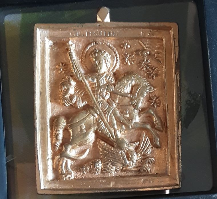 Старинный   образок