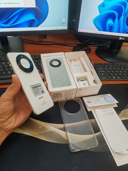 Honor X9c 8/256gb(2025)1oylik telefon ideal iwlawi zur aybi yuq tozza