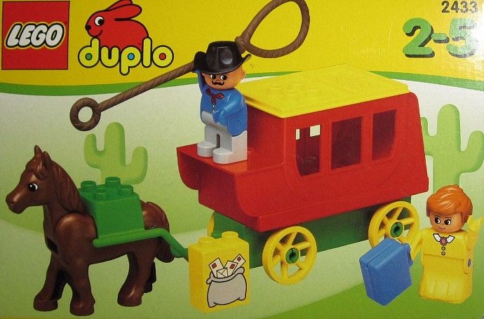 Lego Duplo 2433 - Stagecoach (1998)