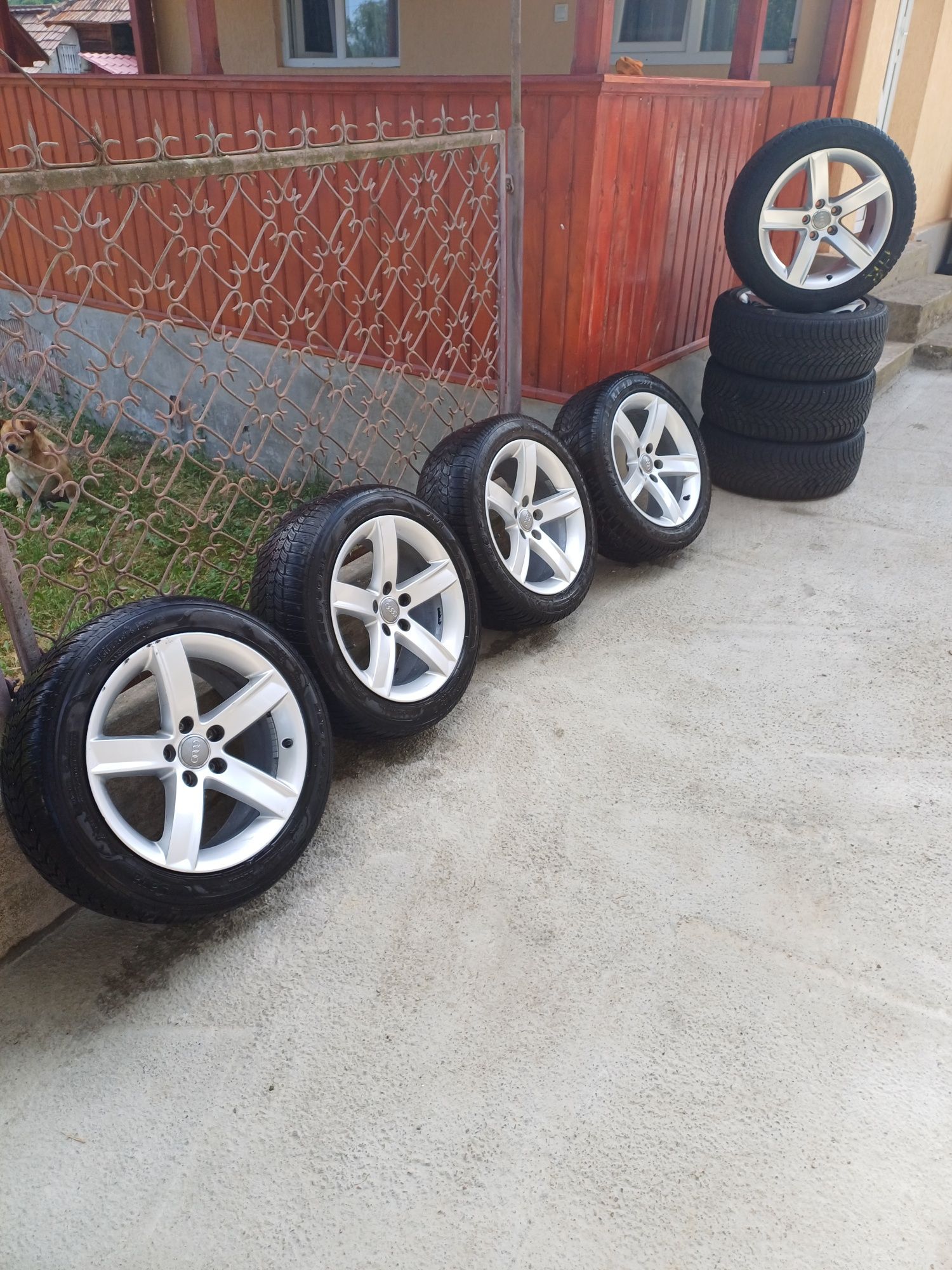 Jante r17 originale Audi - 225/50/r17 M+S