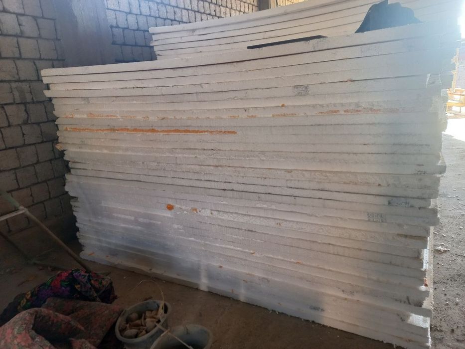 Пенопласт 120×270см ширина 5 см