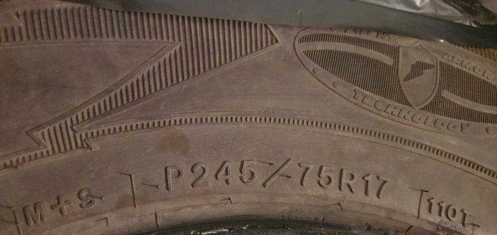 Гуми за джип 245/75/17