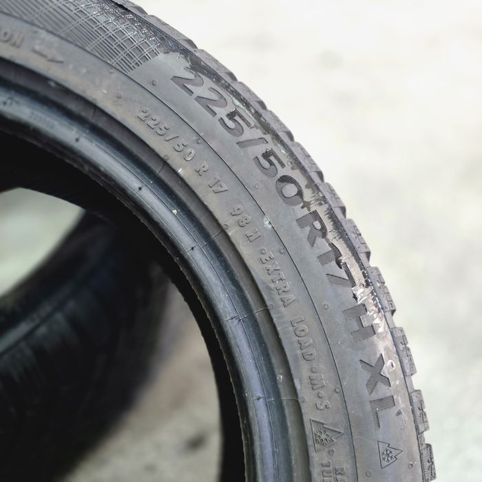 2x 225/50/17 M+S CONTINENTAL 2018 Stare ca noi