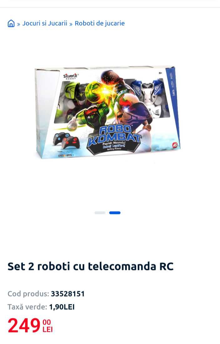Roboti  ,Robot jucărie kombat box cu Telecomanda copii 5-8 ani