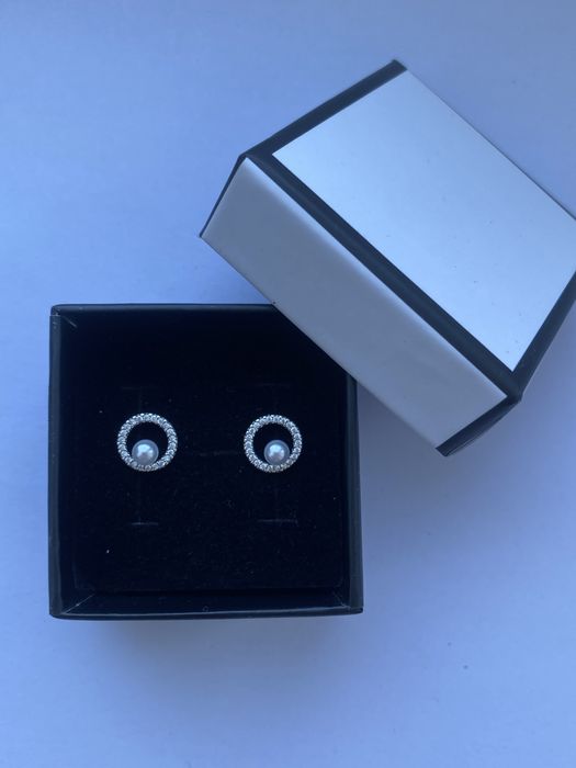 Стебърни обеци 925