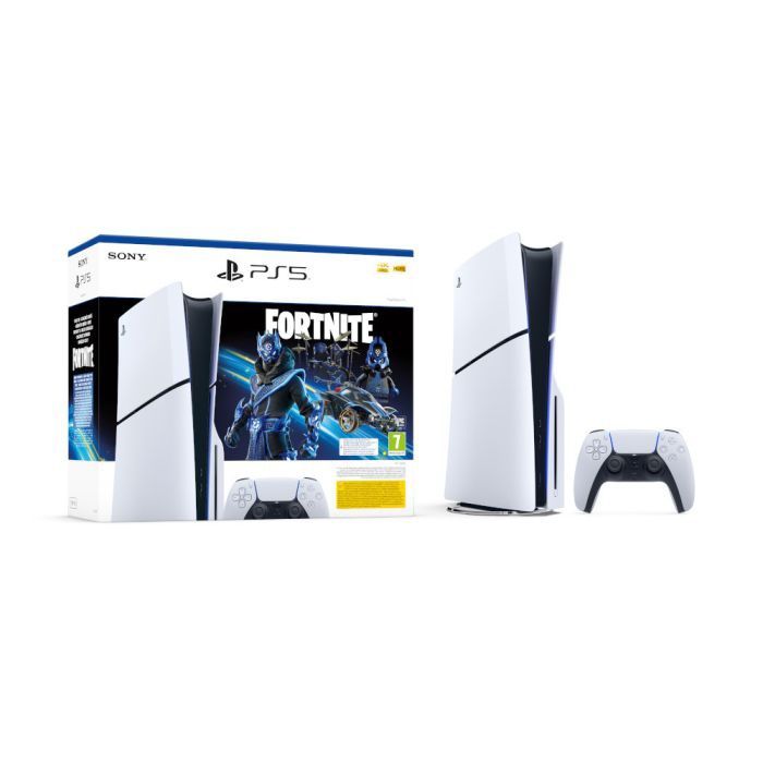 Consola PlayStation 5 Slim Digital Edition (PS5) 1TB, Fortnite Cobalt