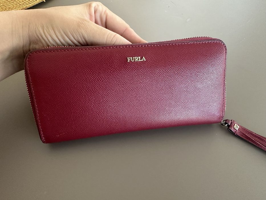 Portofel Furla Mimi XL, rosu