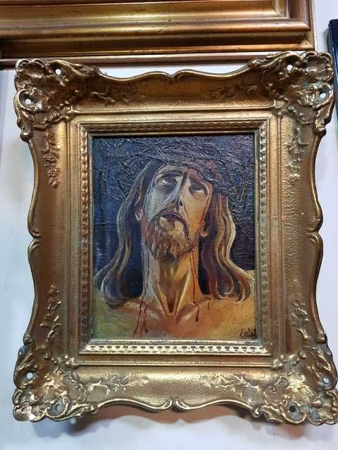 Tablou vechi,pictura in ulei!