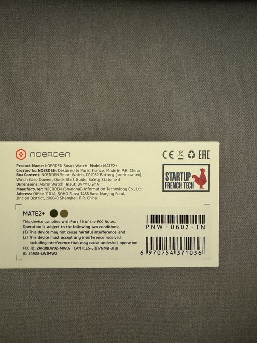 Ceas smart Noerden Mate 2+