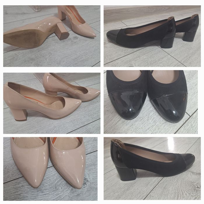 Super oferta 2 perechi de pantofi din piele nr 38