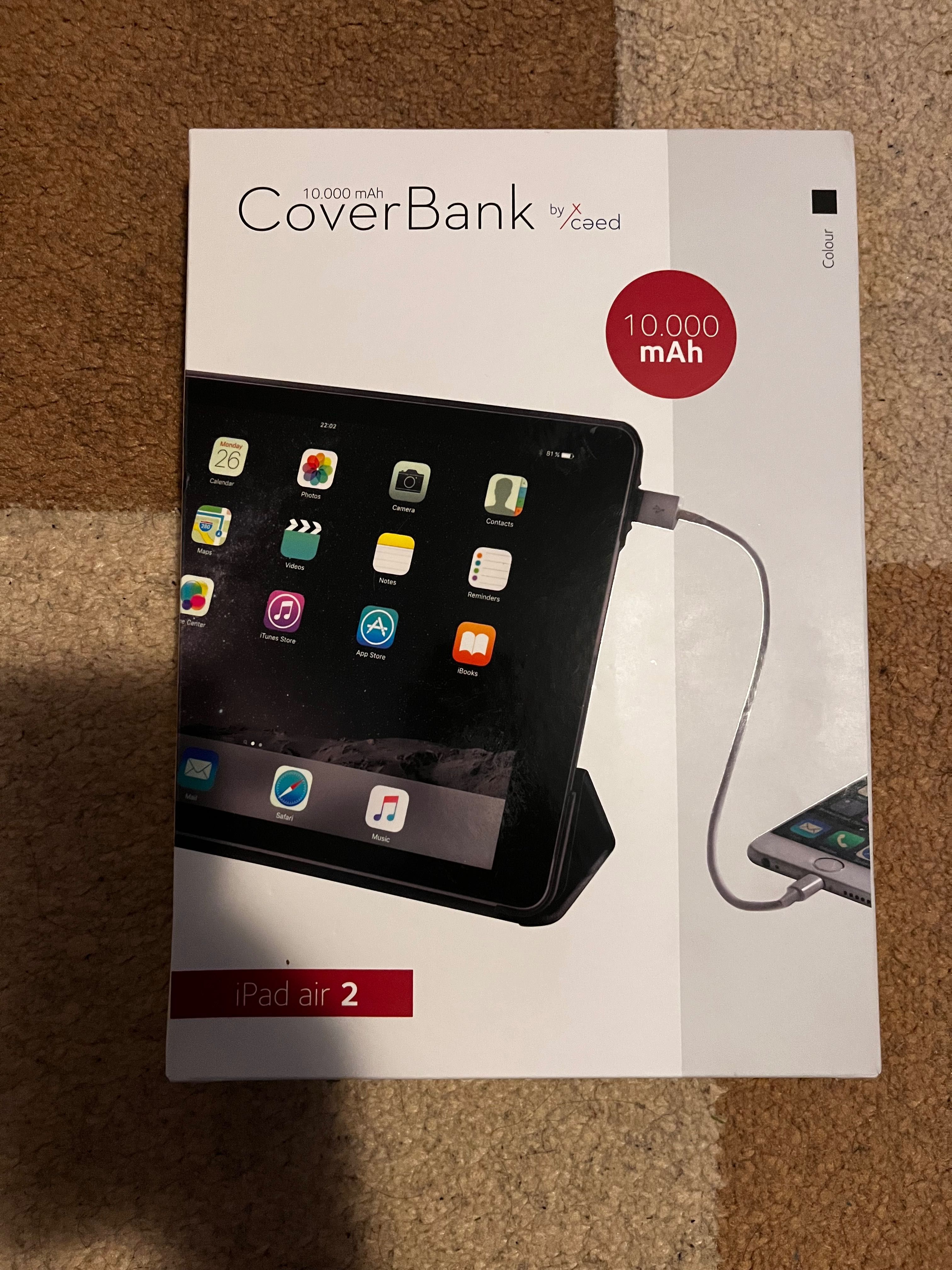 Cover bank IPad Air 2 de 10000 mAh