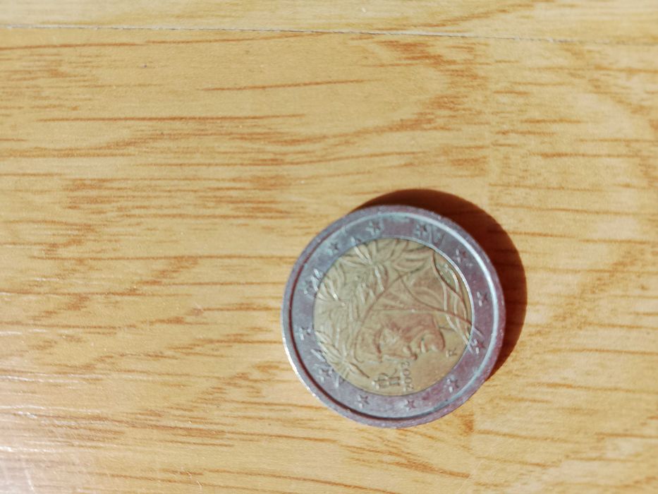 Moneda 2 euro rara
