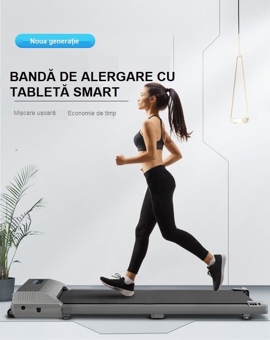 Banda Alergat Electrica A5 Viteza 1-6km/h Greutate suportata 100Kg