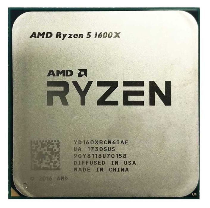 Процесор CPU AMD Ryzen 5 1600X 3.60 до 4.00 GHz Socket AM4