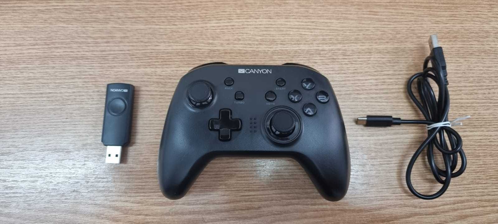 Gamepad Controller Canyon CND-GPW3 4 in 1 Wireless Negru