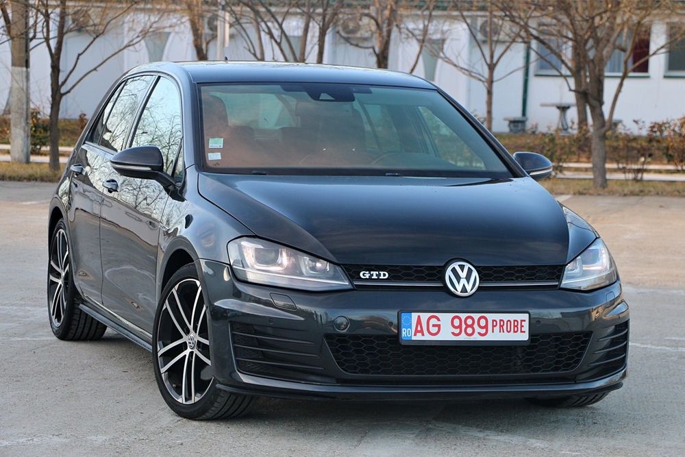 Volkswagen Golf VW Golf 7 GTD DSG Highline Alcantara Xenon Led Navi Keyless RATE