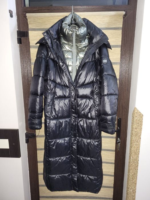 Palton dama matlasat lung BSB-XL