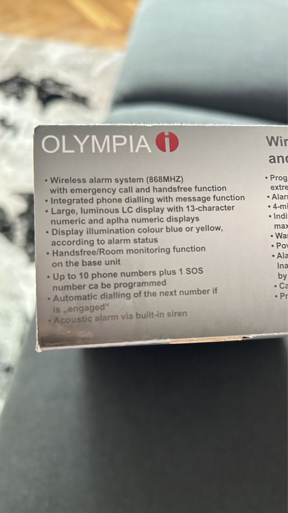 Sistem de alarma casa / apartament OLYMPIA Protect 6061