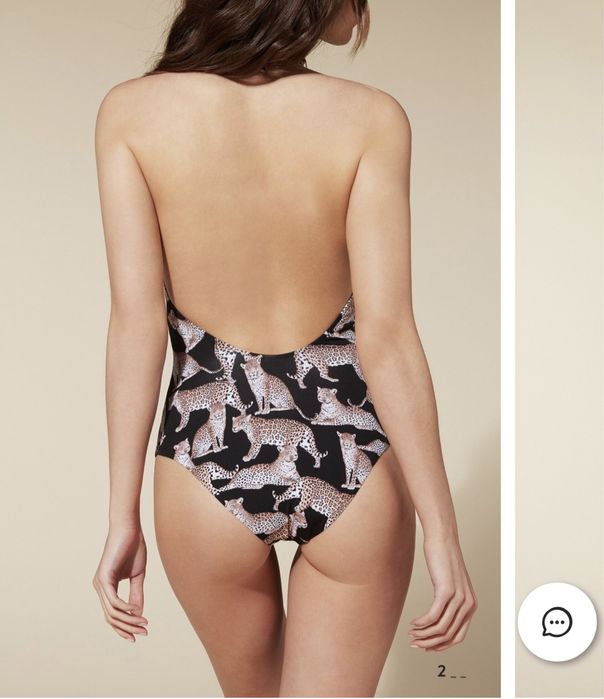 Costum de baie intreg Michael Kors Calzedonia Lascana negru
