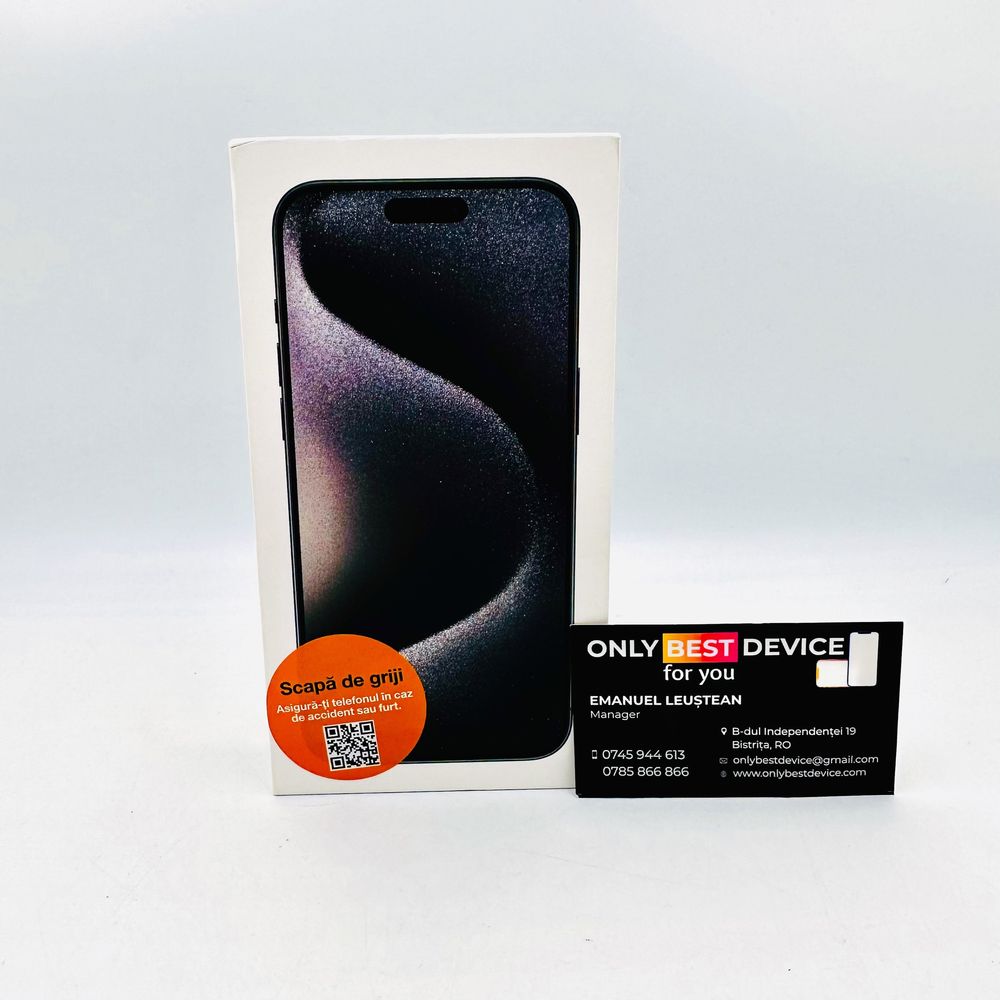  iPhone 15 Pro Max Black Titanium 512GB