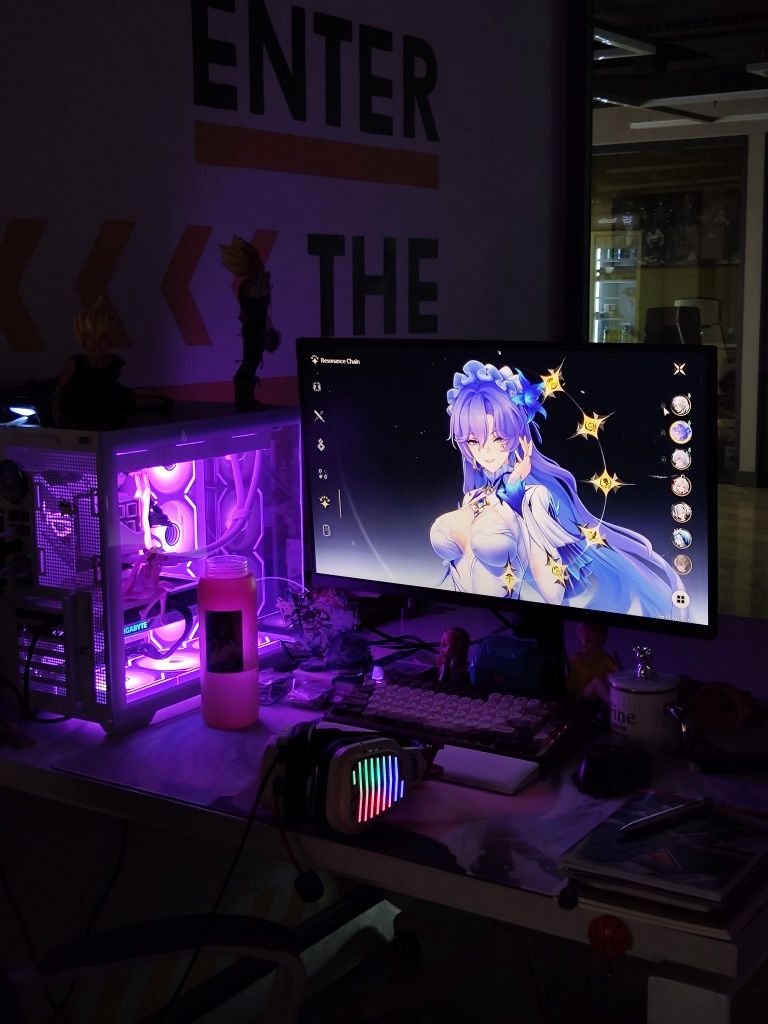 WHITE Gaming pc (Белый ИГРАВОЙ ПК)