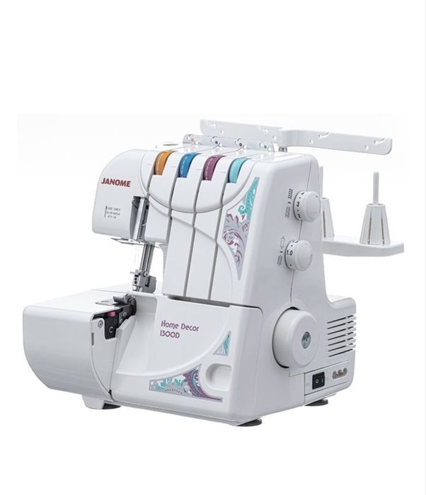 Оверлок Janome HomeDecor 1300D белый