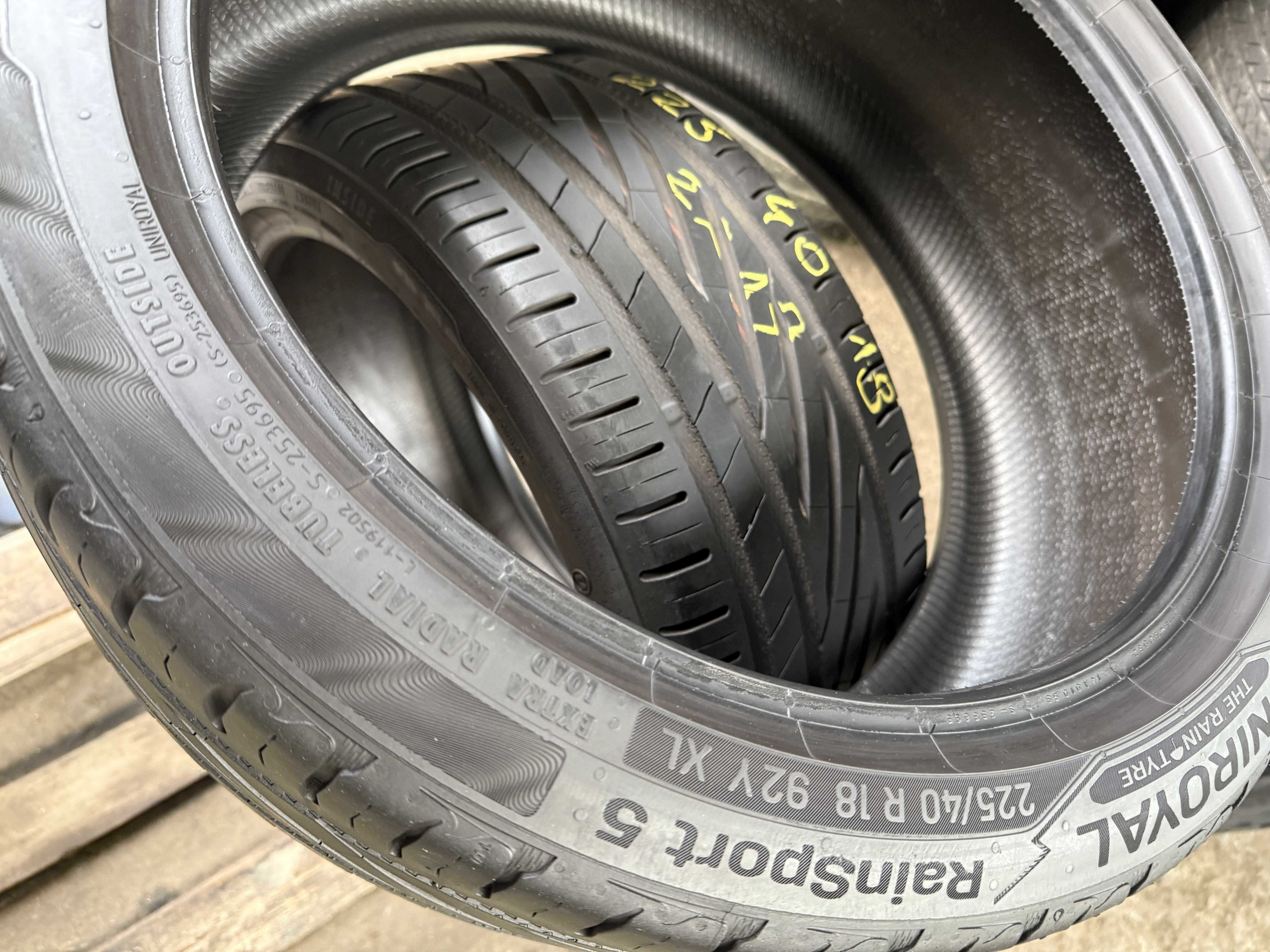 2x Anvelope Vara 225/40 R18 - Uniroyal Rain Sport 5 XL