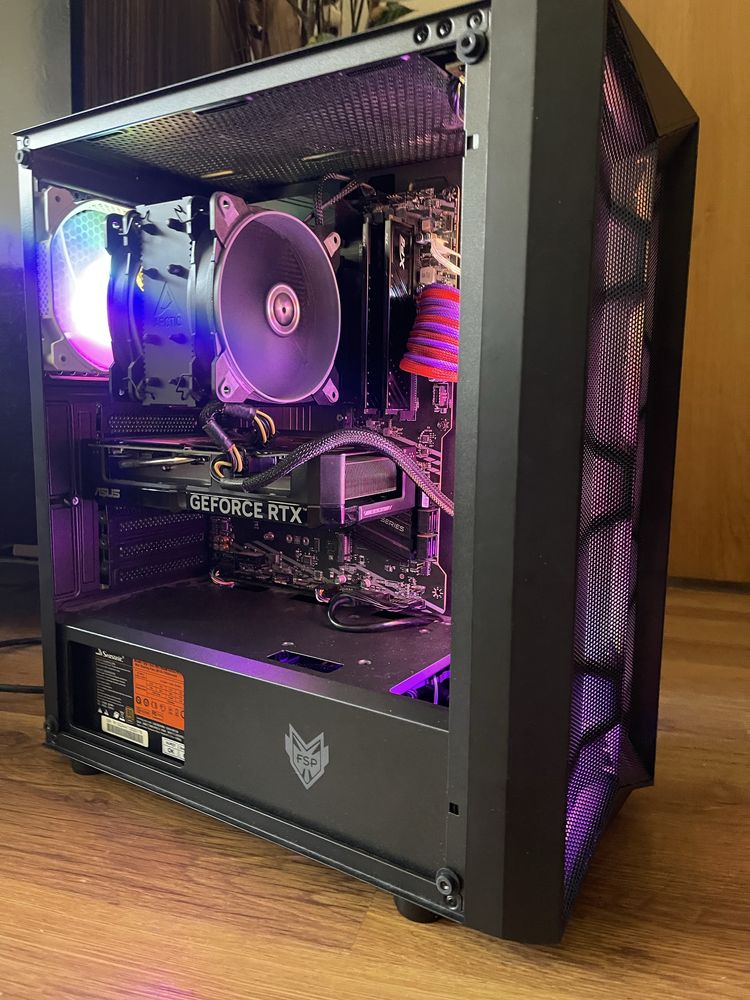 Геймърски компютър/ Ryzen 5600X/32GB/RTX 4060 8GB/2TB SSD