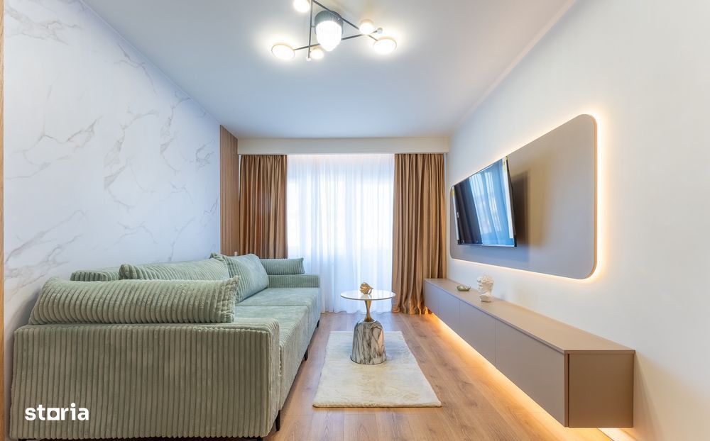 Apartament de 2 camere decomandat, 56 mp, parcare, Zona Terra