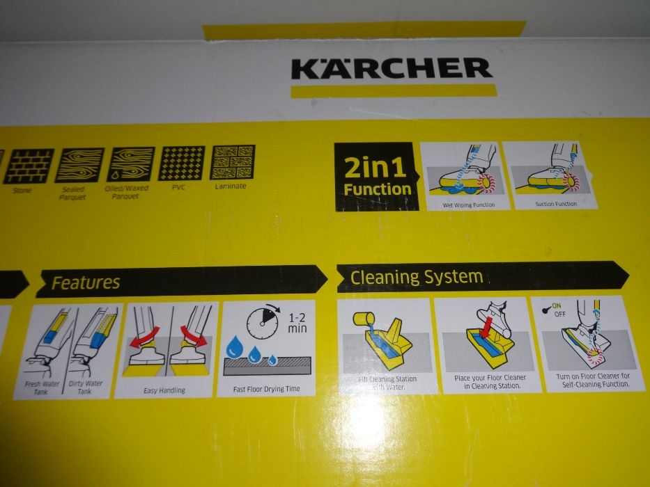 URGENT -40 % Reducere, KARCHER FC 5, Curatare Automata a Rolelor. NOU