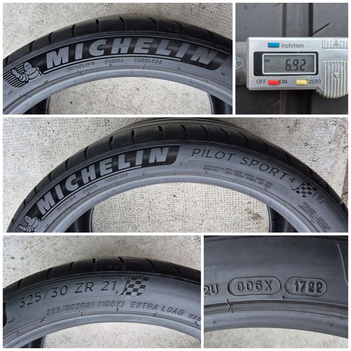 O bucată 325/30 ZR  21 vară - una Michelin