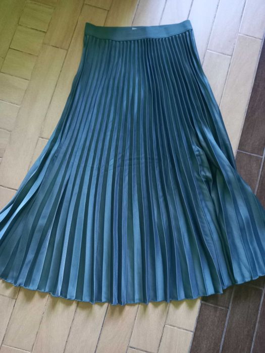 Fusta lunga plisata, marimes s