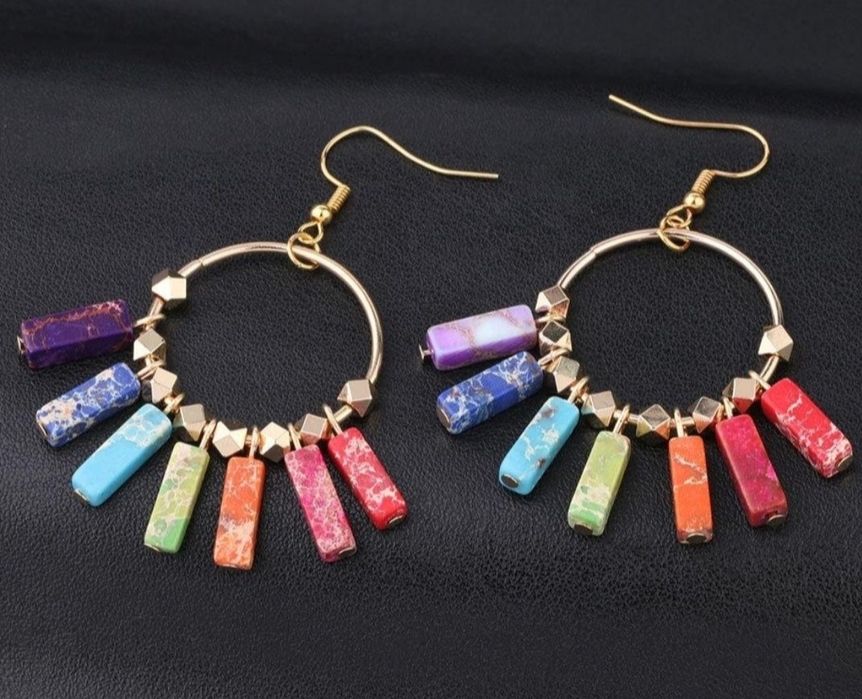 Vând cercei JASP Multicolor