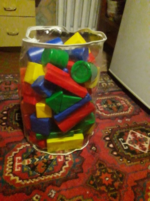 Корзина кубиков продаю