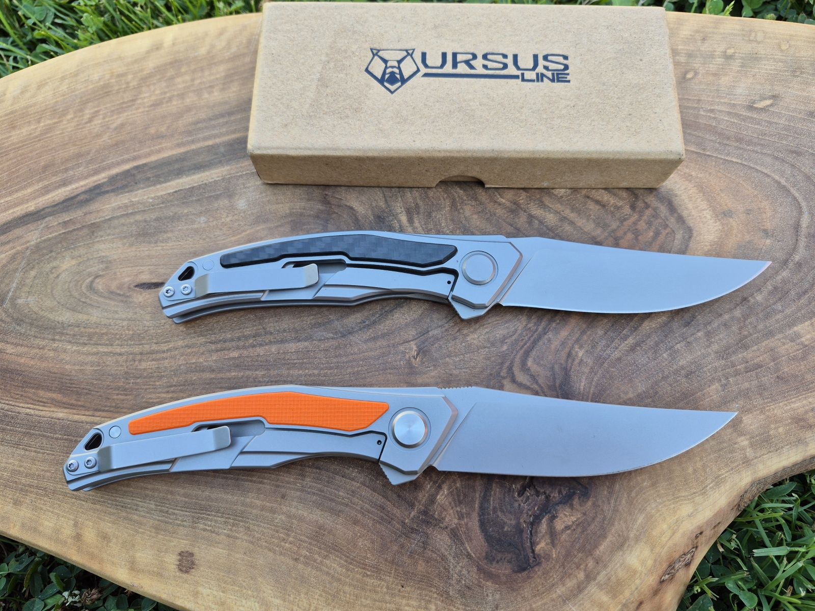 Сгъваем нож Shirogorov Quantum Ursus Line,Cromax PM,два цвята